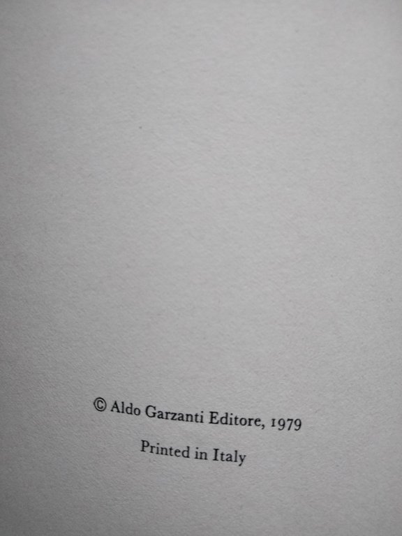 Pascoli: la rivoluzione inconsapevole, Giacomo Debenedetti, Garzanti, 1979