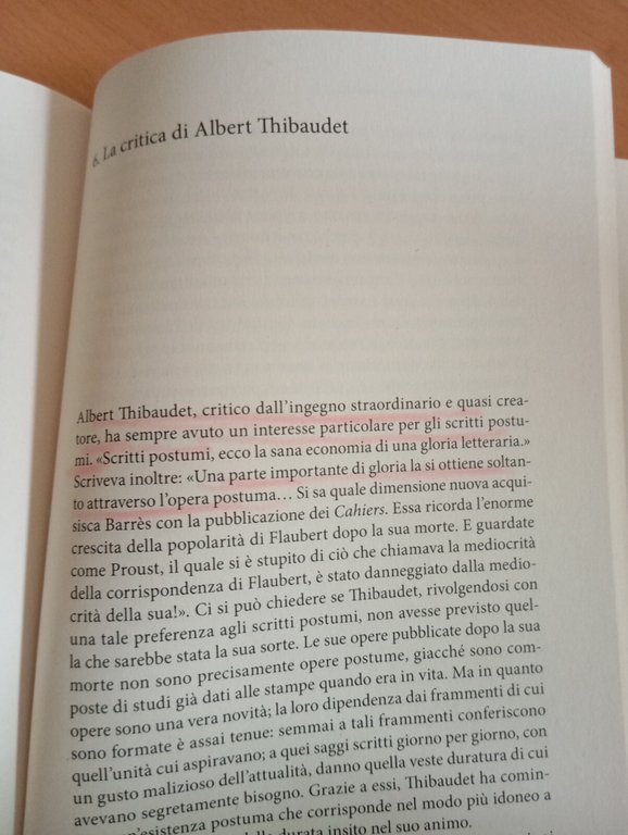 Passi falsi, Maurice Blanchot, Il Saggiatore, 2020, SOTTOLINEATO