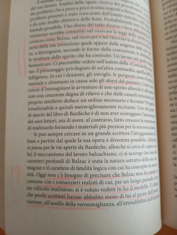 Passi falsi, Maurice Blanchot, Il Saggiatore, 2020, sottolineato