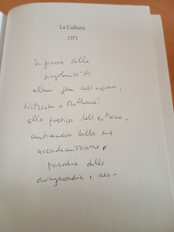 Passi falsi, Maurice Blanchot, Il Saggiatore, 2020, sottolineato
