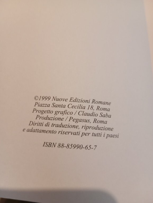 Pelle d'asino, Riccardo Diana teatro, Nuove edizioni Romane, 1999 Fuori …