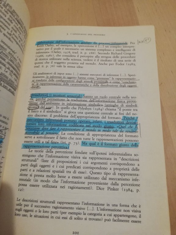 Pensiero e linguaggio, Daniele Gambarara (a cura), 1996, La Nuova …