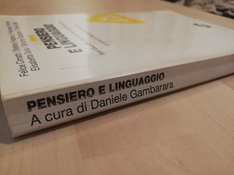 Pensiero e linguaggio, Daniele Gambarara (a cura), 1996, La Nuova …