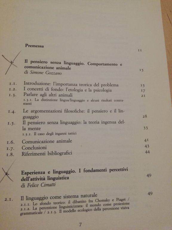 Pensiero e linguaggio, Daniele Gambarara (a cura), 1996, La Nuova …