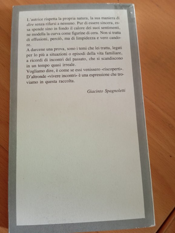 Per il prato per il nero per il se, Gaetana …