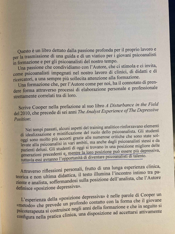 Per una psicoanalisi esistenziale l'esperienza Steven H. Cooper, Mimesis, 2018