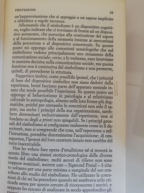 Per una teoria del simbolismo. Una ricerca, Dan Sperber, 1981 …