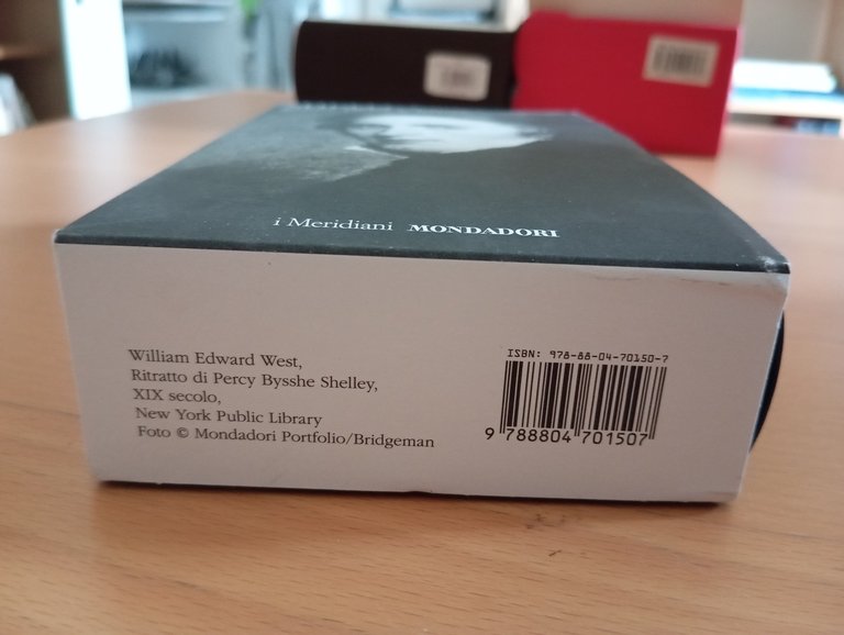 Percy Bysshe Shelley, Teatro, prose e lettere, Mondadori Meridiani, 2018 | Immagine Gallery 4
