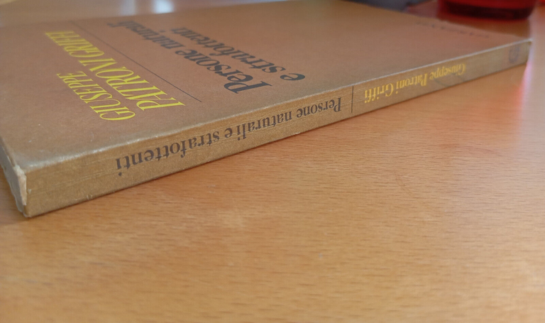 Persone naturali e strafottenti, Giuseppe Patroni Griffi, Garzanti, 1974