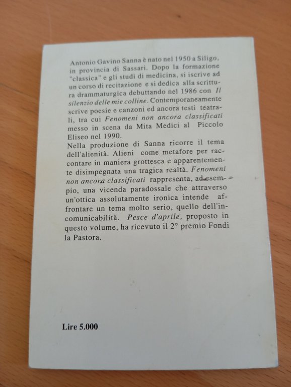Pesce d'aprile, Antonio Gavino Sanna, Editori Associati