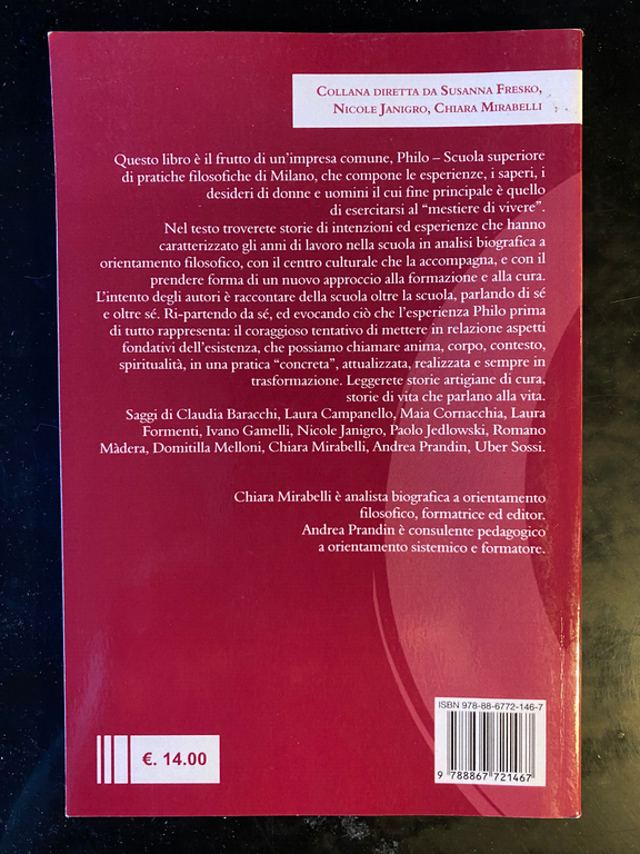 Philo. Una nuova formazione alla cura, Mirabelli - Prandin, IPOC, …