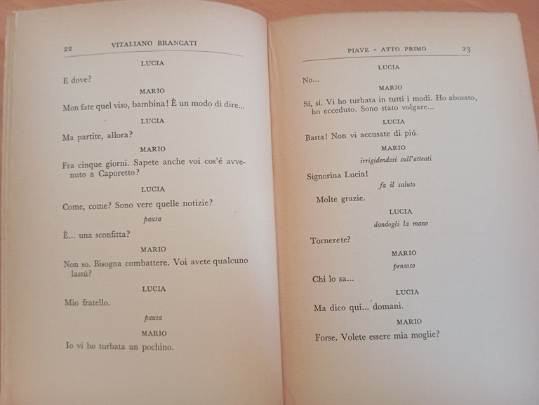 Piave, Vitaliano Brancati, Mondadori, 1932