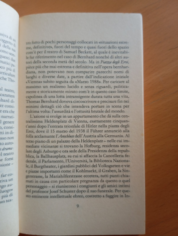 Piazza degli eroi, Thomas Bernhard, Garzanti, 1992 | Immagine Gallery 9
