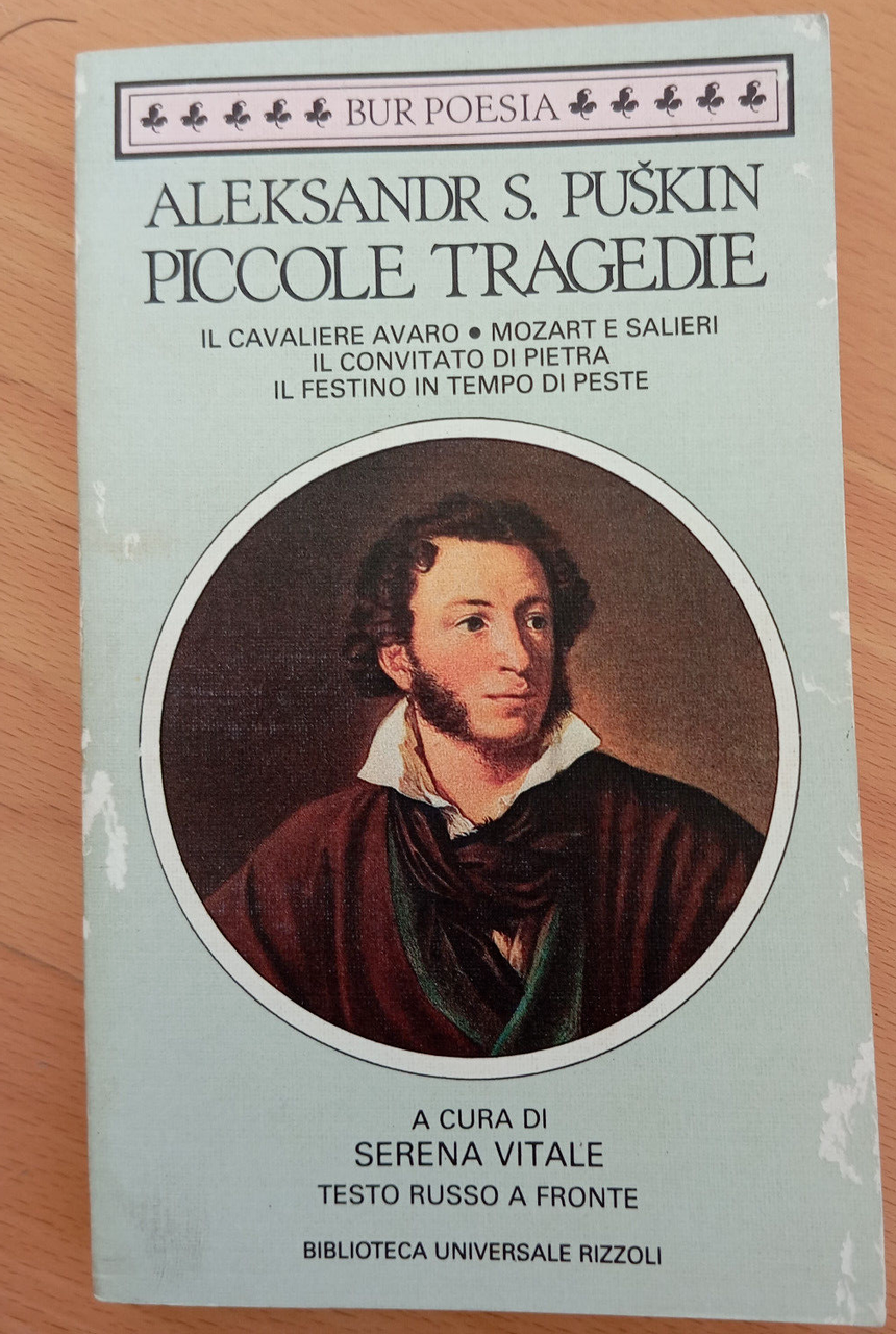 Piccole tragedie, Alexandr S. Puskin, BUR Rizzoli, 1987