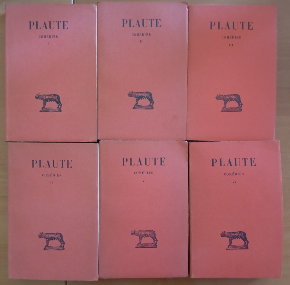 Plaute, comédies, I II III IV V VI, Alfred Ernaut, … | Immagine principale