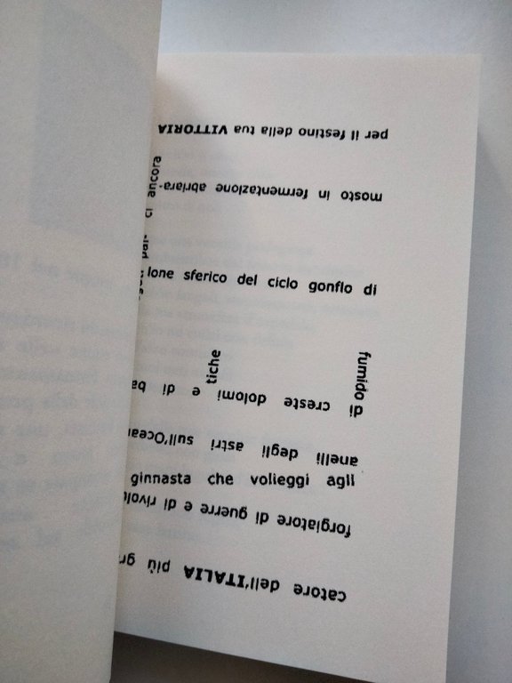 Poesie futuriste, Acquaviva, 2009