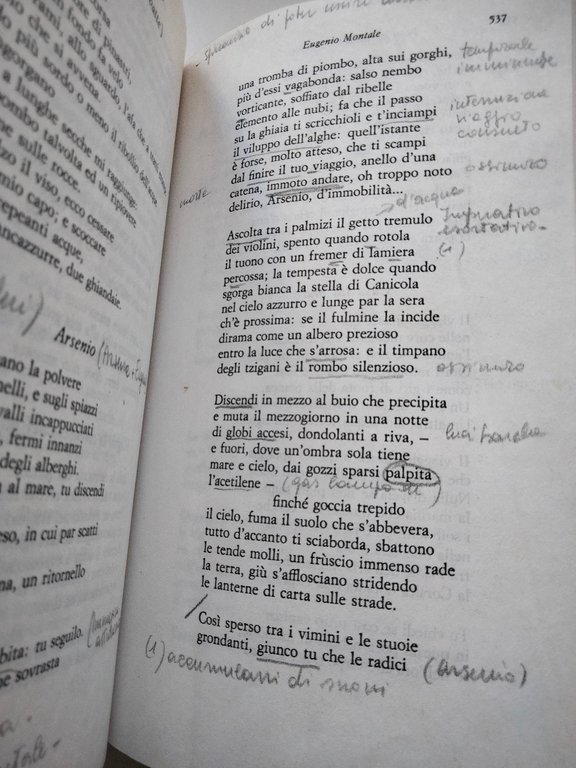 Poeti italiani del Novecento, Mondadori Oscar Poesia 1990