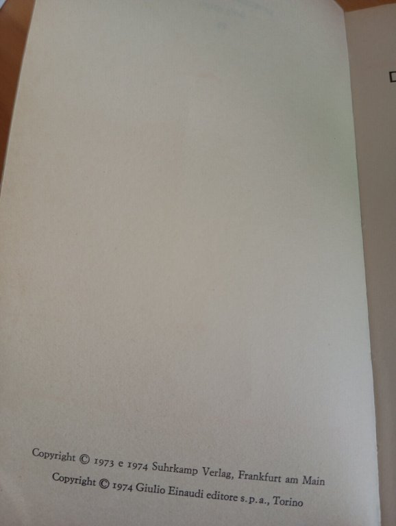 Poetica dell'idealismo tedesco, Peter Szondi, Einaudi, 1974, fuori catalogo