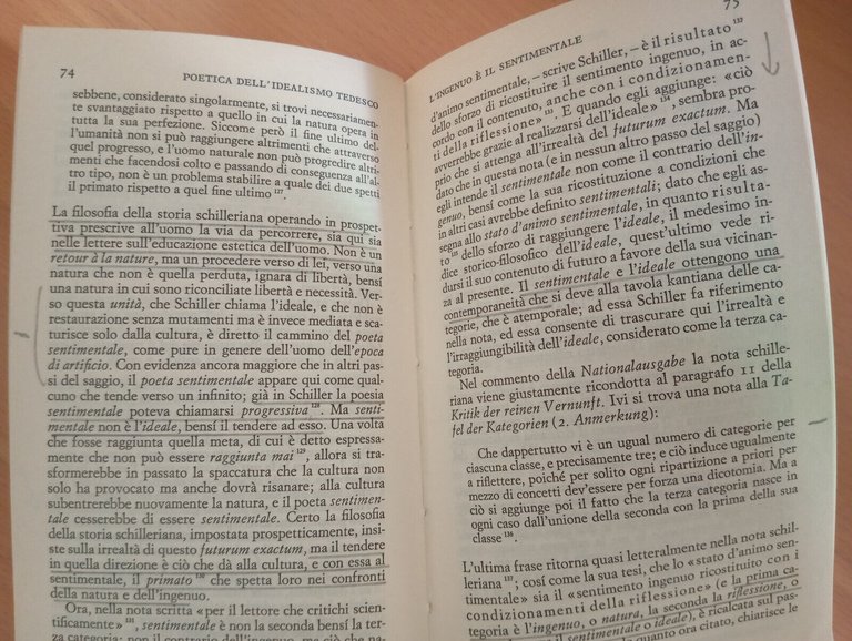Poetica dell'idealismo tedesco, Peter Szondi, Einaudi, 1974, fuori catalogo