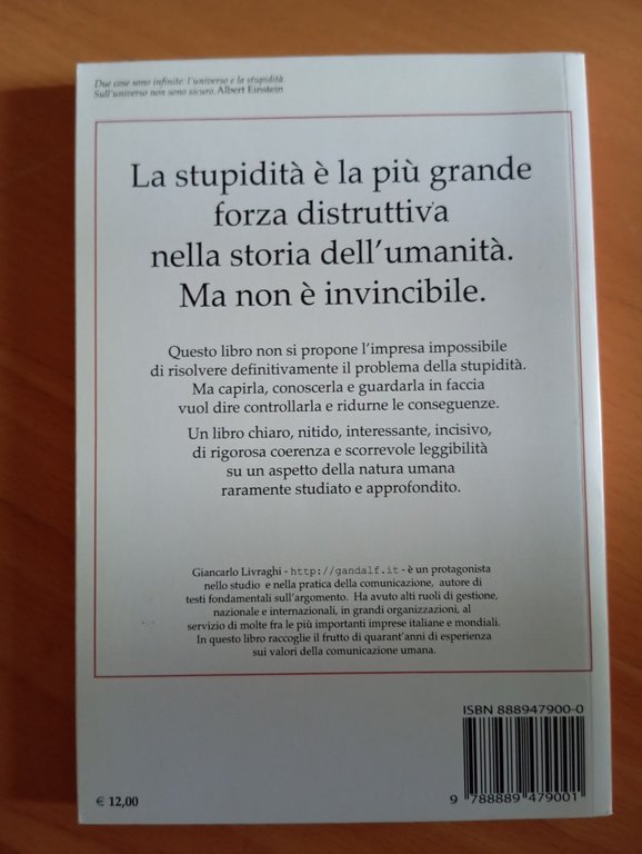 Il potere della stupidità, Giancarlo Livraghi, 2004
