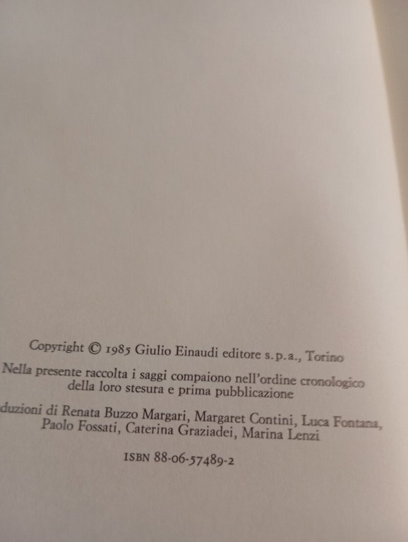Poetica e poesia, Roman Jakobson, Einaudi, 1985
