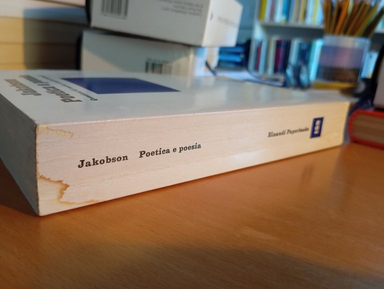 Poetica e poesia, Roman Jakobson, Einaudi, 1985