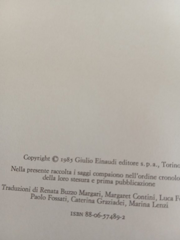 Poetica e poesia, Roman Jakobson, Einaudi, 1985