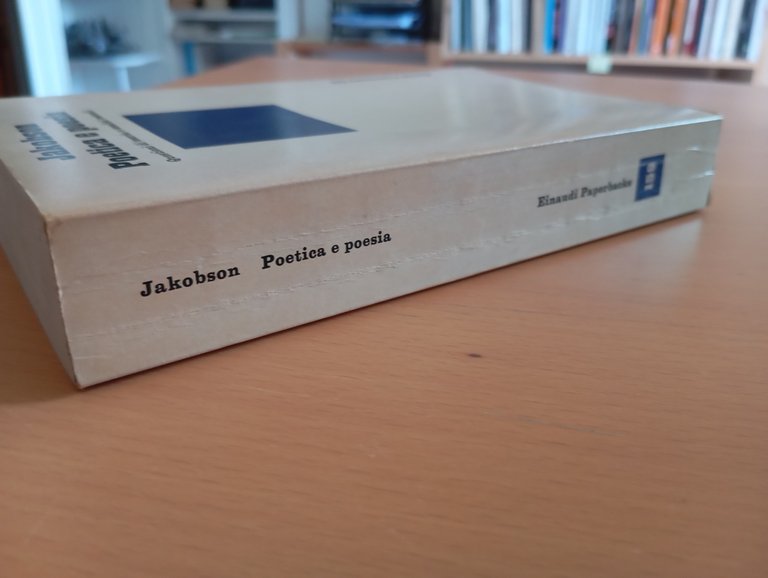 Poetica e poesia, Roman Jakobson, Einaudi, 1985