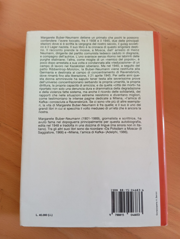 Prigioniera di Stalin e Hitler, Margarete Buber-Neumann, Il Mulino, 1994 | Immagine Gallery 4
