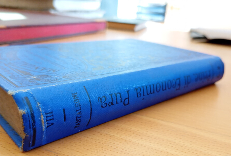 Principi di economia pura, Maffeo Pantaleoni, Barbera, 1894