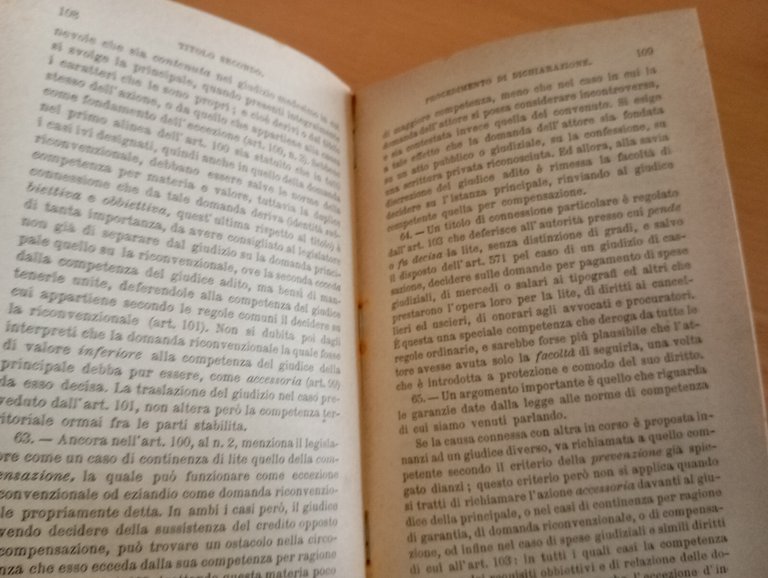 Principi di procedura civile, Lodovico Mortara, Barbera, 1901 | Immagine Gallery 12