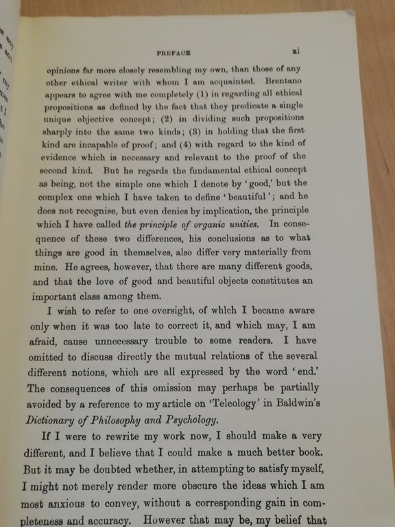 Principia Ethica, G. E. Moore, 1976, Cambridge university press, in …