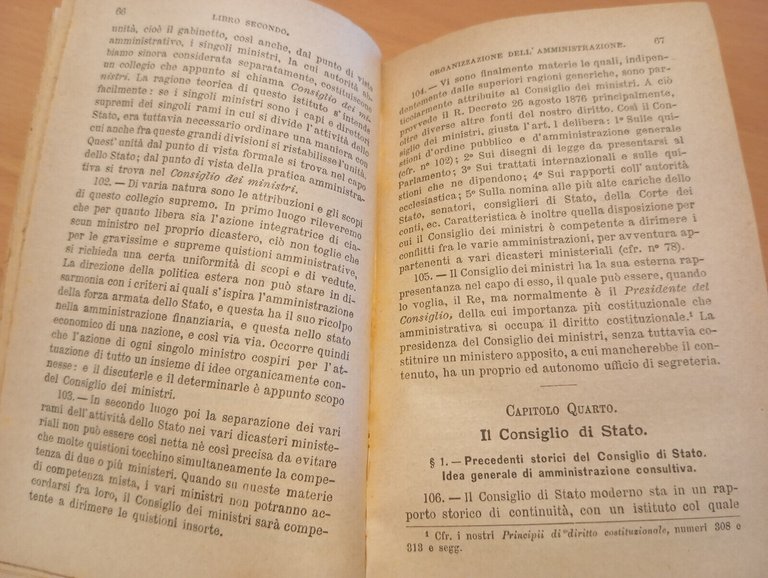 Principii di diritto amministrativo, V. E. Orlando, Barbera, 1892