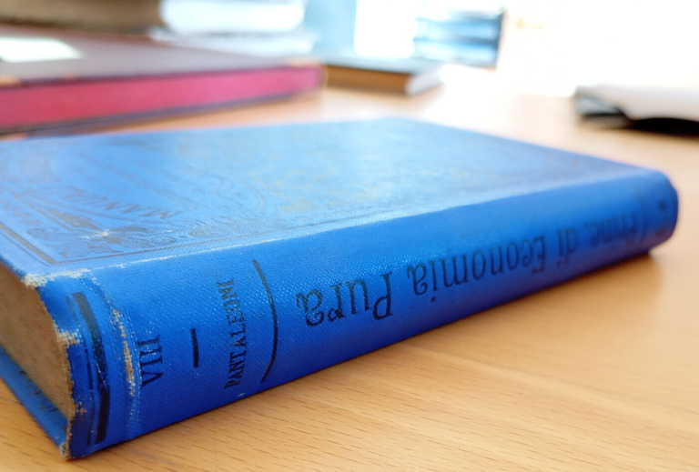 Principii di economia pura, Maffeo Pantaleoni, Barbera, 1894