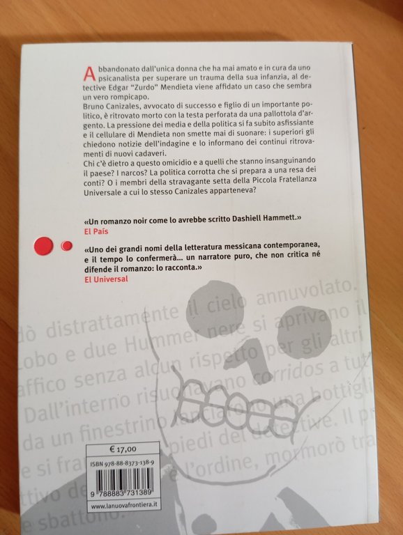 Proiettili d'argento, Élmer Mendoza, Lanuovafrontiera, 2010