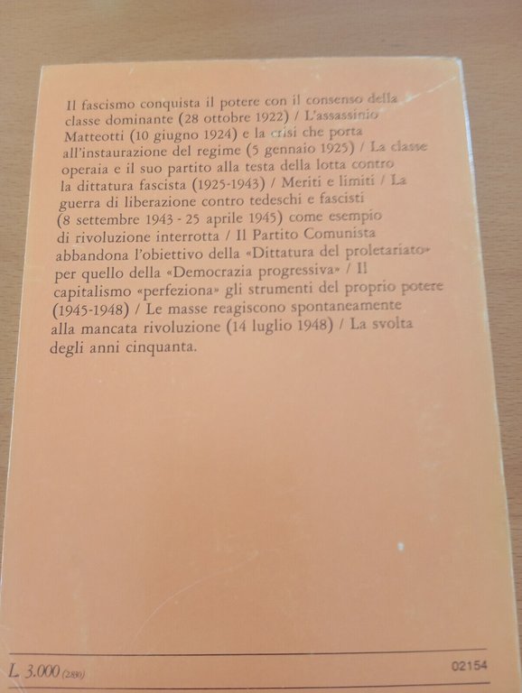 Proletari senza rivoluzione, Volume IV, Renzo Del Carria, Savelli, 1977