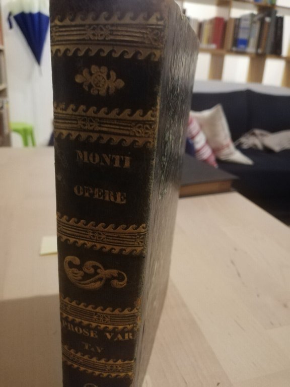 Prose varie, Vincenzo Monti, 1841, Giovanni Resnati, Per collezionisti