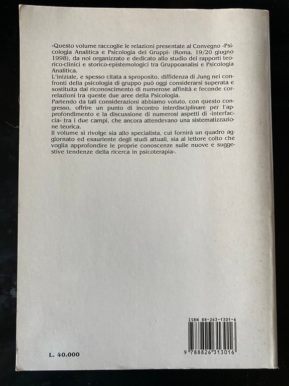 Psicologia analitica e psicologia dei gruppi, Zanasi - Pezzarossa, Borla, …