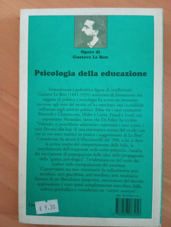Psicologia della educazione, Gustave Le Bon, M&B Publishing, 1996 | Immagine Gallery 3
