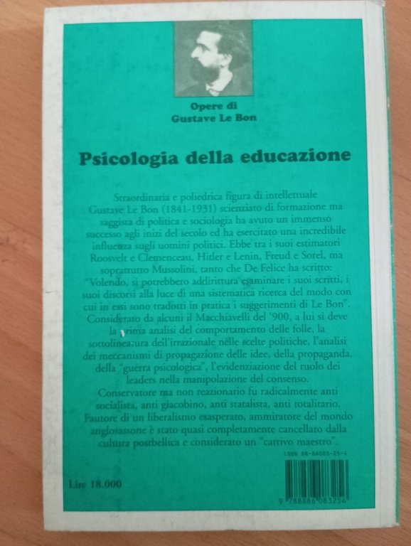 Psicologia della educazione, Gustave Le Bon, M&B Publishing, 1996 | Immagine Gallery 6