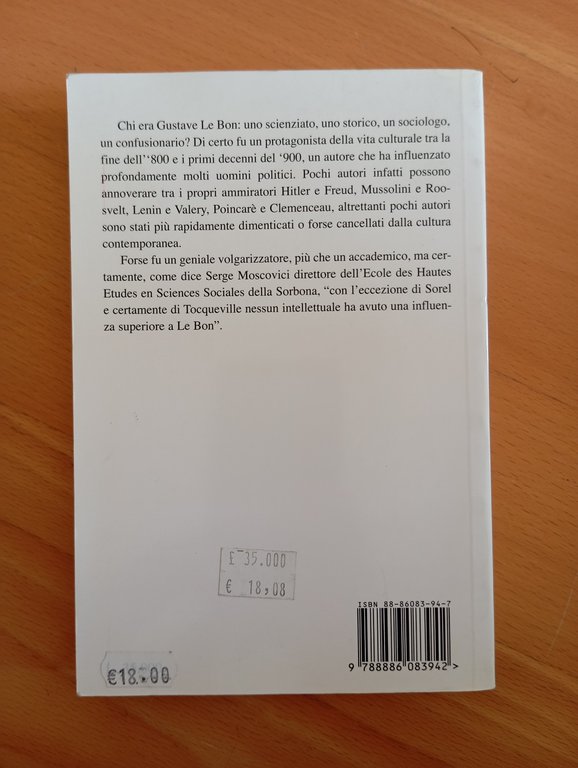 Psicologia delle rivoluzioni, Gustave Le Bon, MB, 2000, Fuori catalogo | Immagine Gallery 4