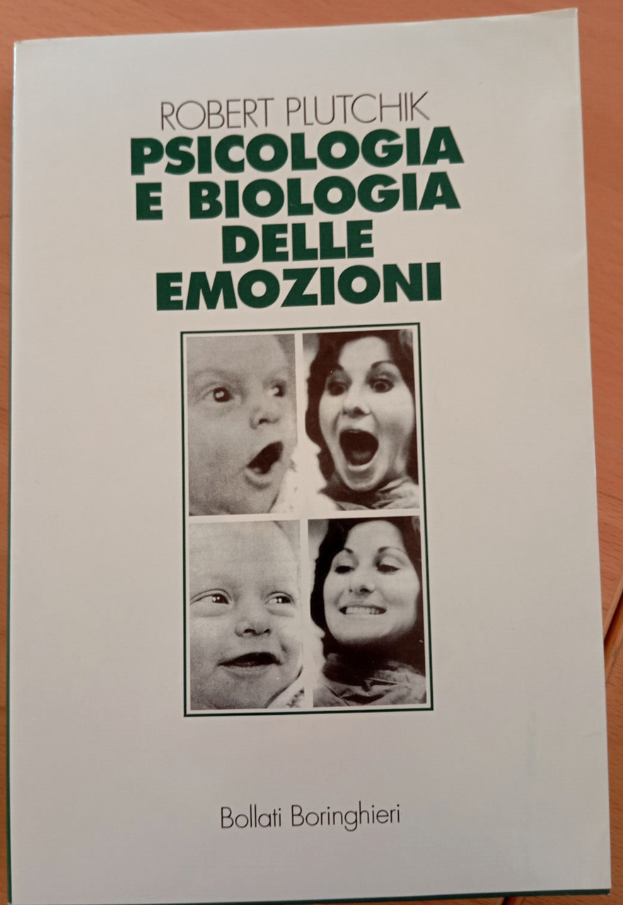 Psicologia e biologia delle emozioni, Robert Plutchik, 1995, LEGGI DESCRIZIONE