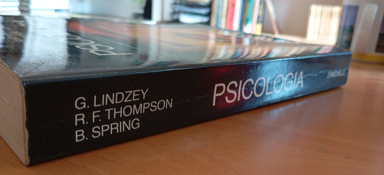 Psicologia, G Lindzey, R. Thompson, B. Spring, Zanichelli, Seconda edizione …