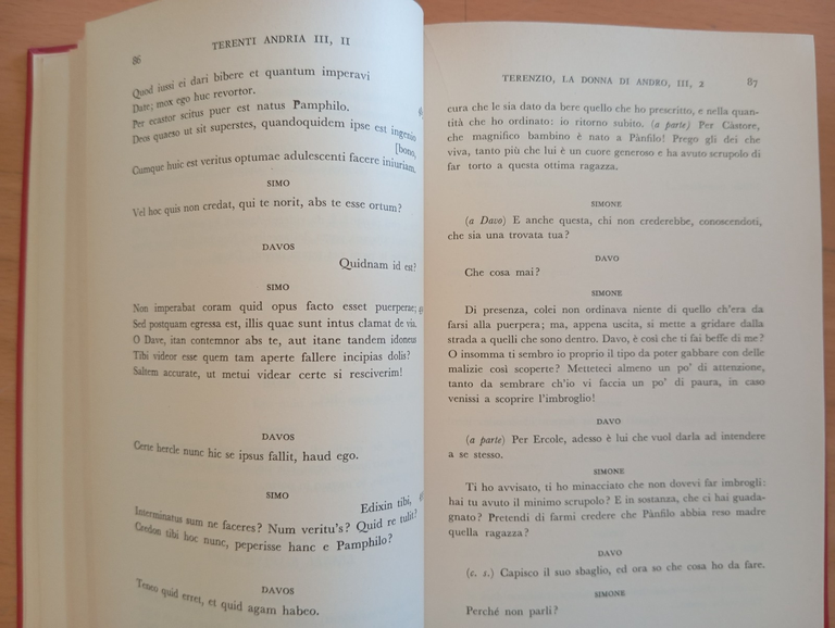 Publio Terenzio Afro, Commedie, due volumi, Zanichelli, 1965 | Immagine Gallery 10