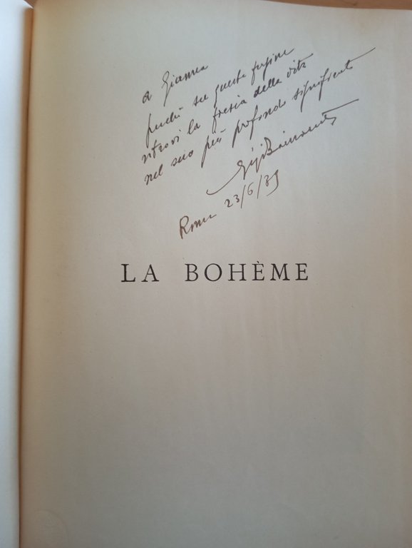 Puccini, La Boheme, spartito pianoforte solo, rllegato, Ricordi, 1920 | Immagine Gallery 4
