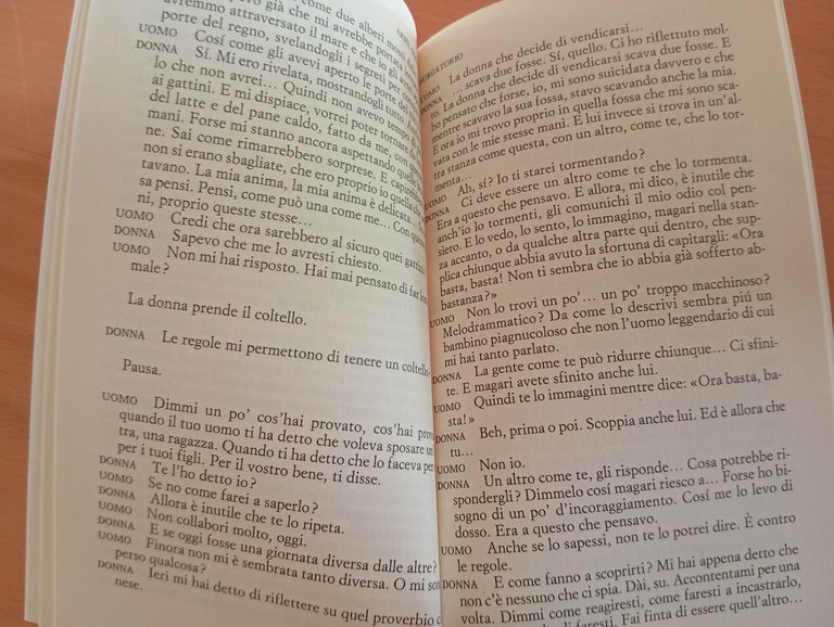 Purgatorio, Ariel Dorfman, Einaudi teatro, 2006, fuori catalogo