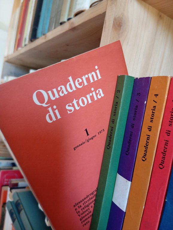 Quaderni di storia, QUARANTA annate, 1975 - 2014, 80 volumi, … | Immagine Gallery 6