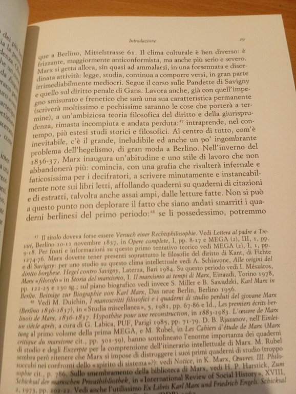 Quaderno Spinoza 1841, Karl Marx, Bollati Boringhieri, 1987