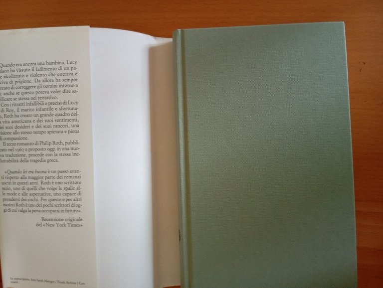 Quando lei era buona, Philip Roth, Einaudi, 2012 | Immagine Gallery 7