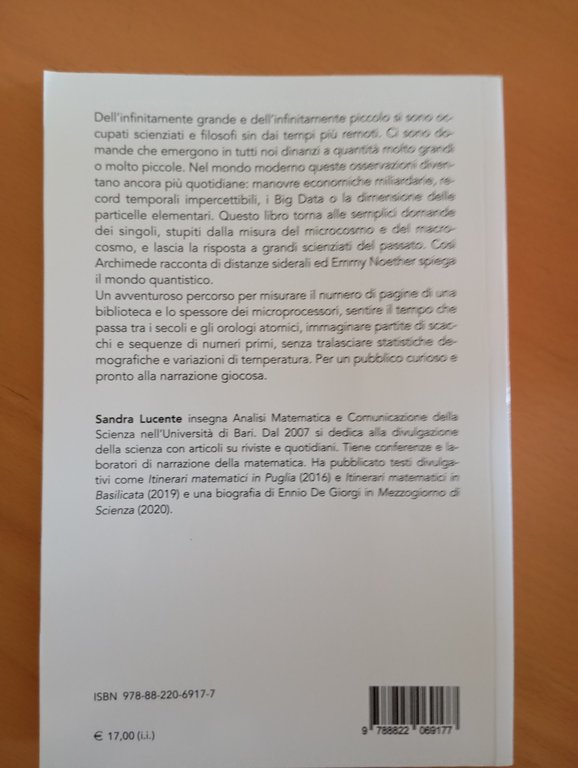 Quanti? Tanti! Le potenze di dieci, Sandro Lucente, Dedalo, 2023